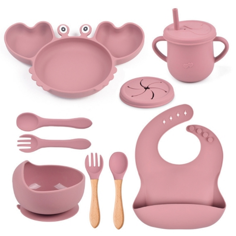 Plate Suction Toddler - Bebê seguro silicone placa de jantar