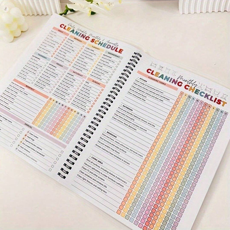 Baby Food List - Pacote de planejador de limpeza ADHD