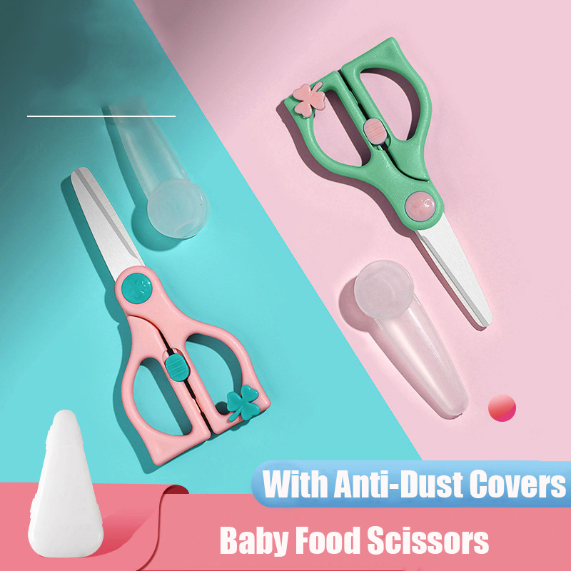 Baby Food Scissors - Cerâmica Baby Food Scissors com trava