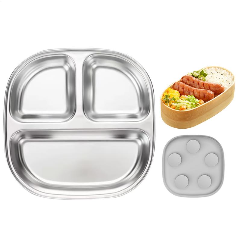 Plate Suction Toddler - Pratos divididos para crianças, pratos para