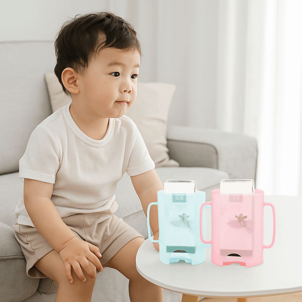 Baby Food Reusable Pouches - Suporte Portátil de Plástico para Bolsas