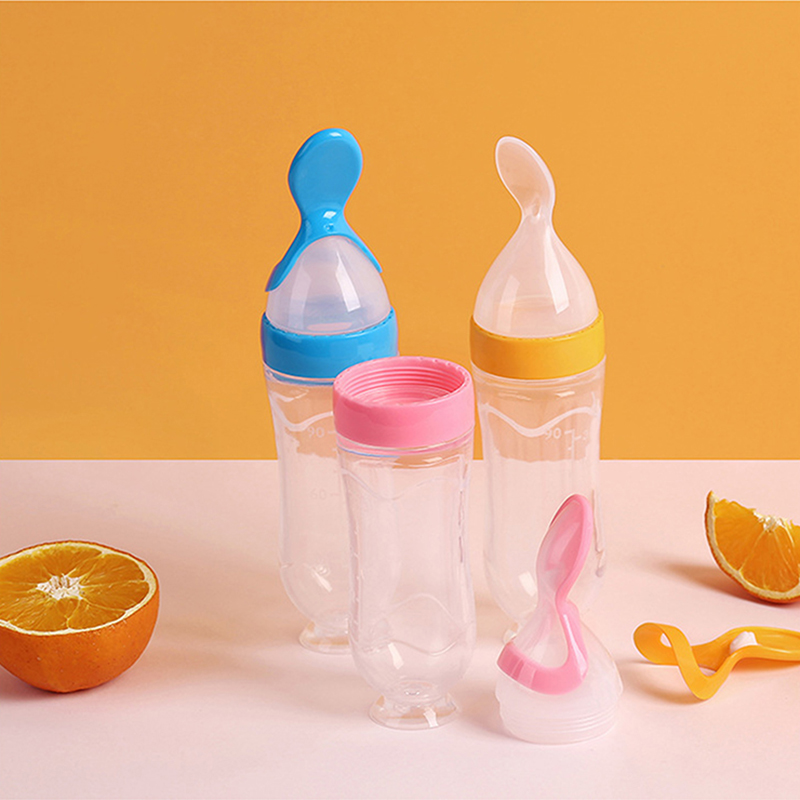 Baby Food Jar - colher de silicone bebe pratos de