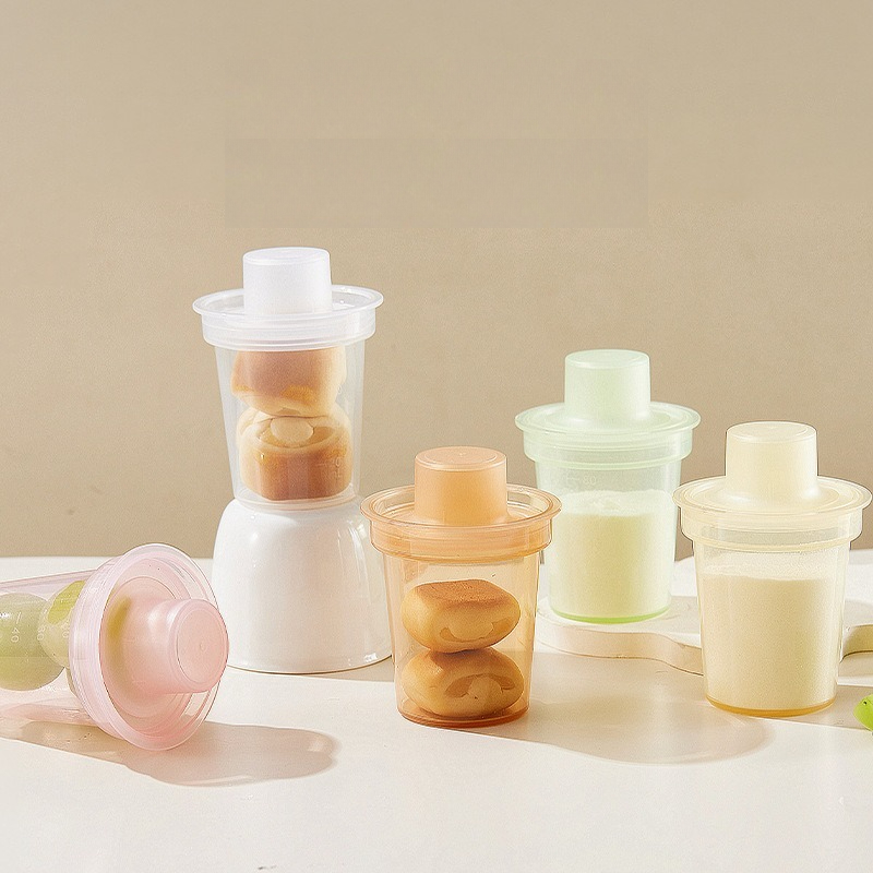 Baby Food Jar - Dispensador Portátil de Fórmula para Bebês,