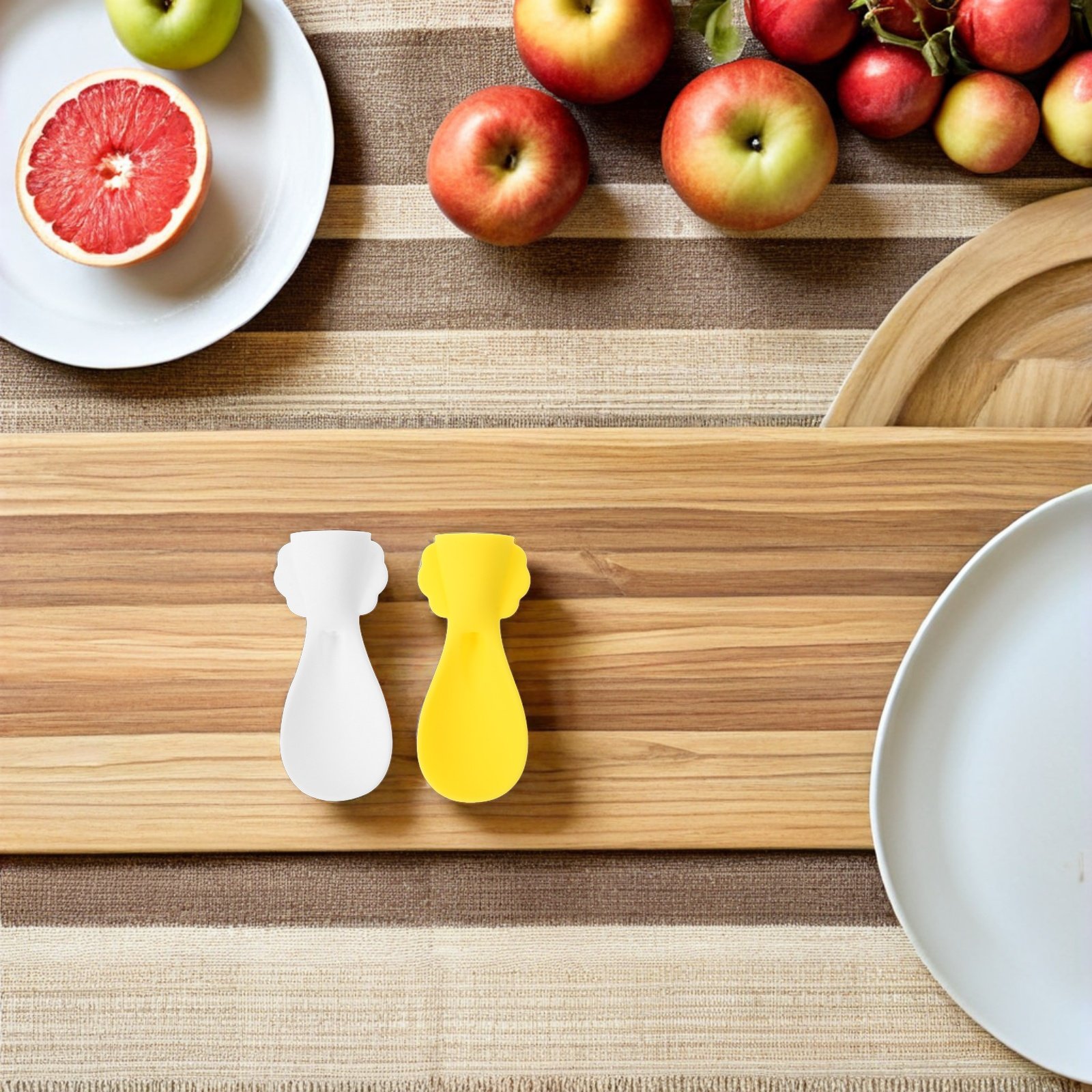 Baby Food Reusable Pouches - 4 Peças de Colheres de Silicone