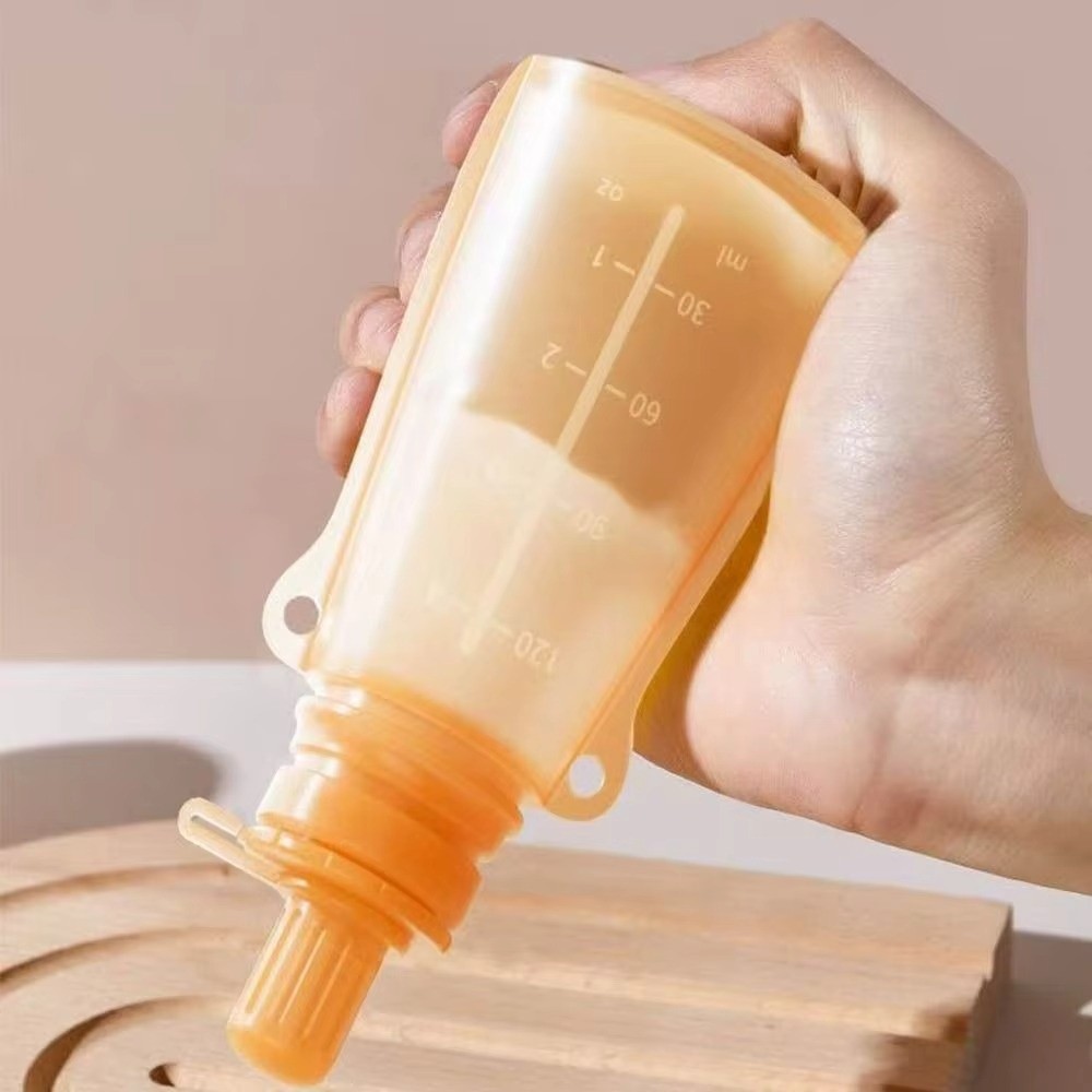 Baby Food Reusable Pouches - Saco de Armazenamento de Leite de