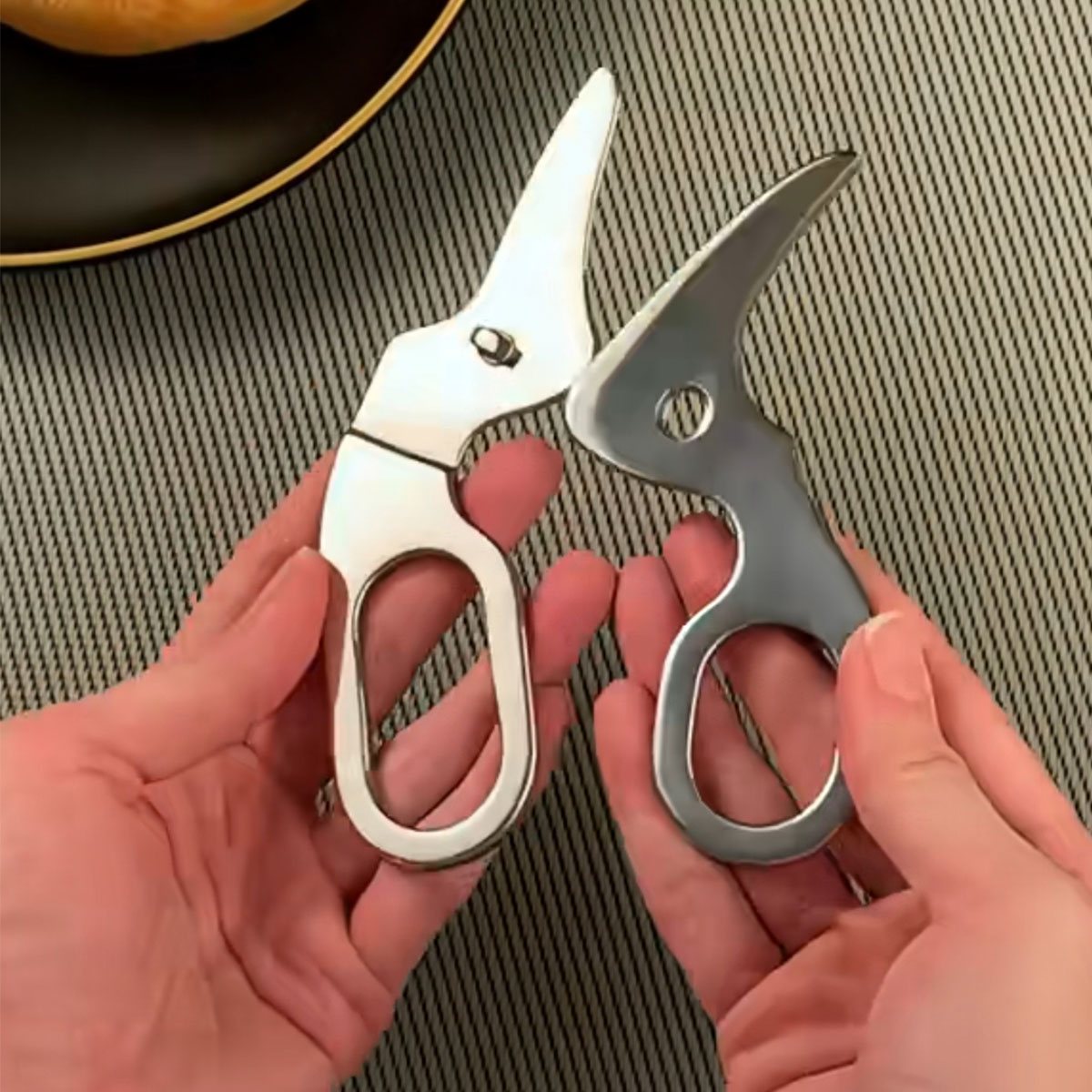 Baby Food Scissors - Tesoura de segurança para comida de