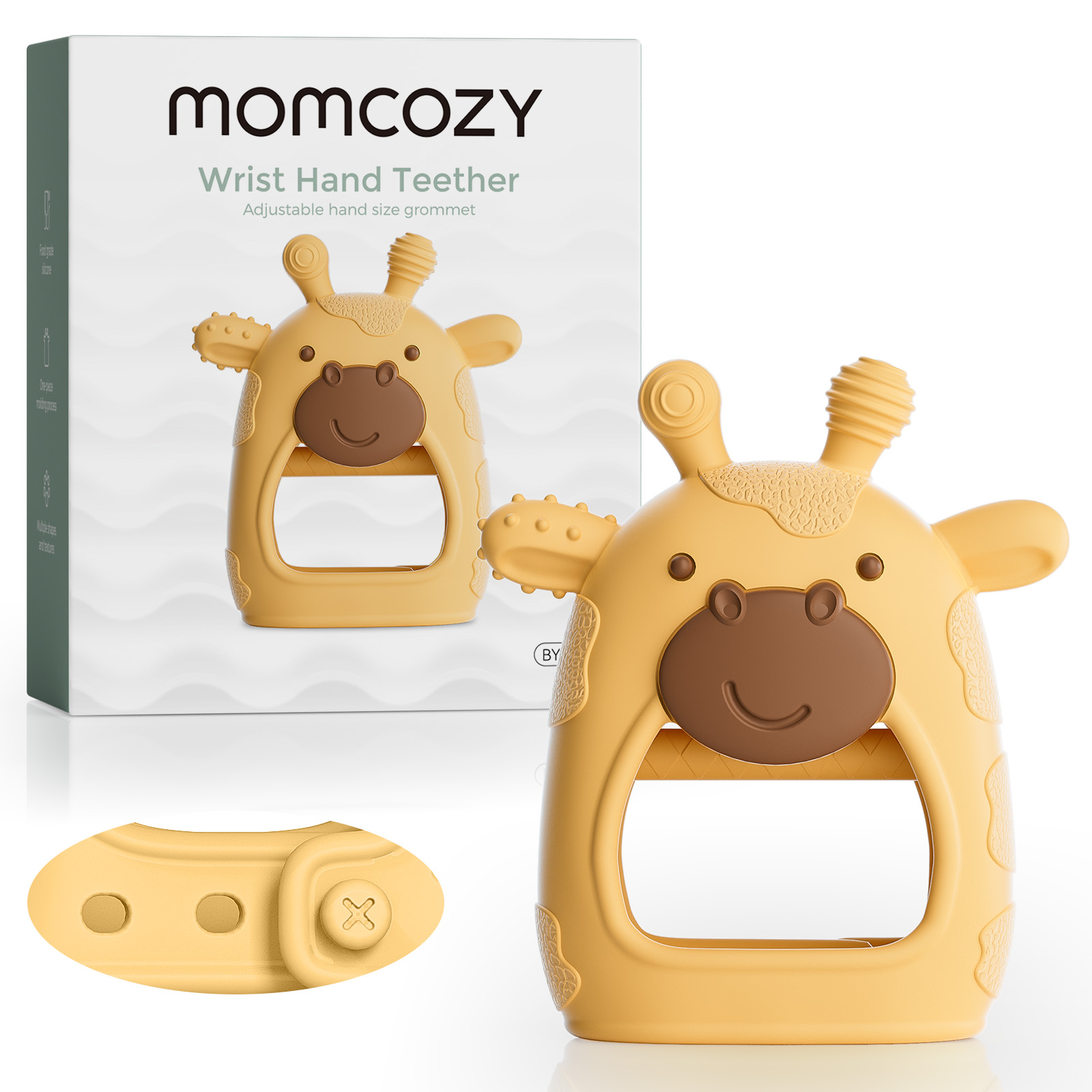 Baby Food Essentials - Momcozy brinquedos de mordedor de bebê,