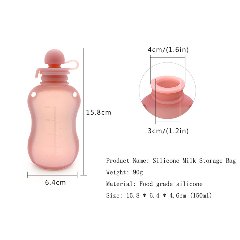 150ml conveniente saco de arma - Baby Food Reusable Pouches avaliação e preço