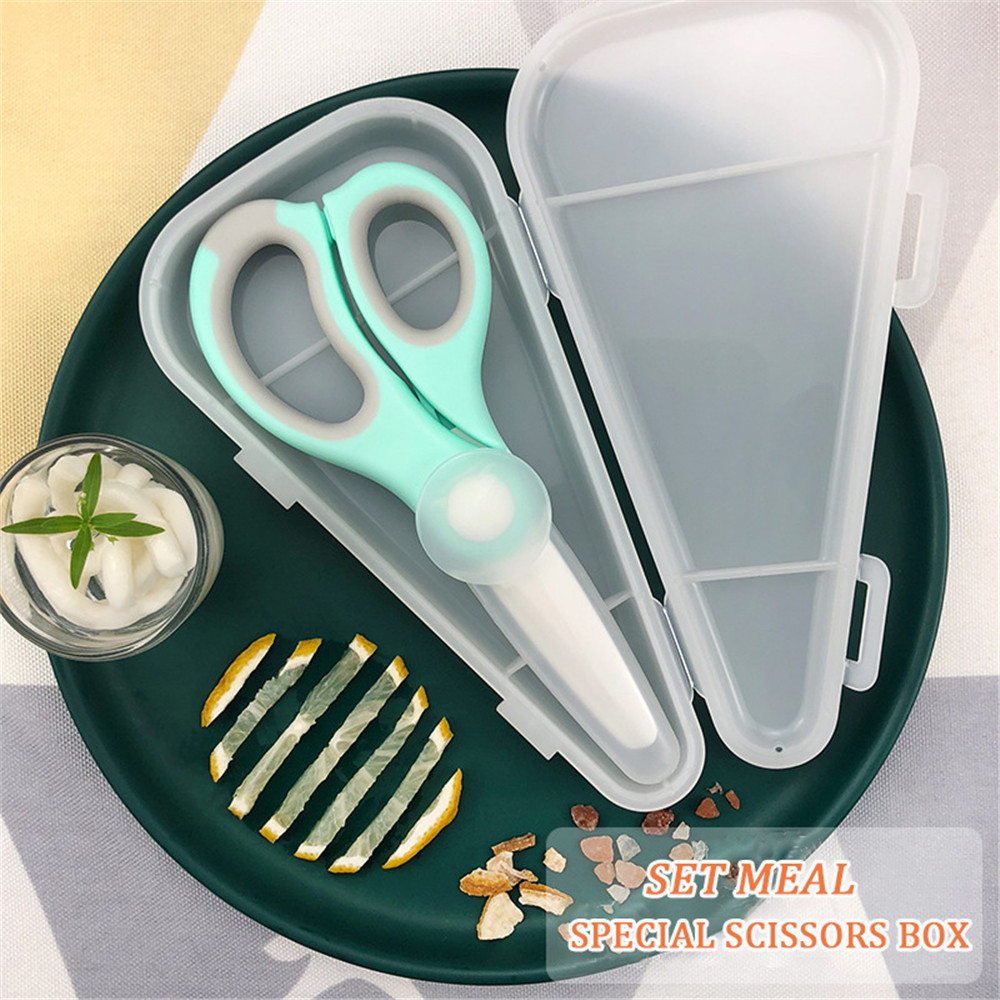 Portátil tesoura de cerâmica m - Baby Food Scissors avaliação e preço