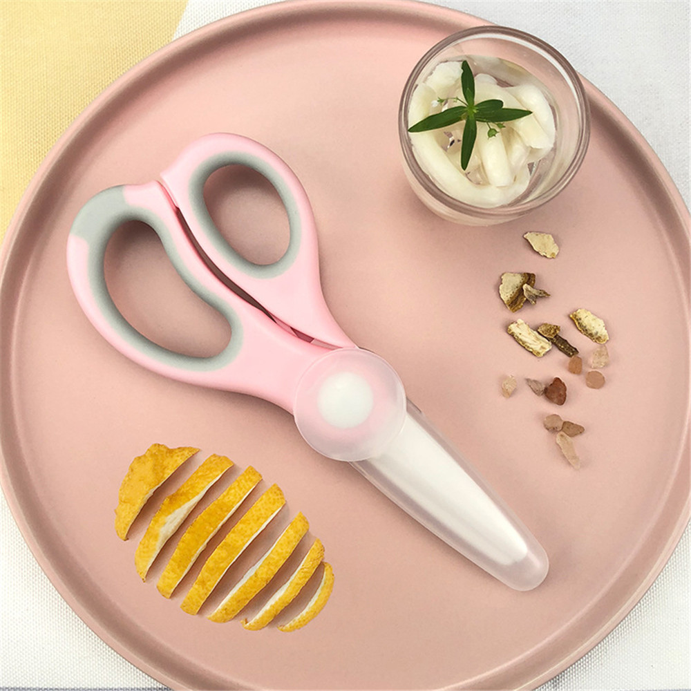 Portátil tesoura de cerâmica m - Baby Food Scissors avaliação e preço