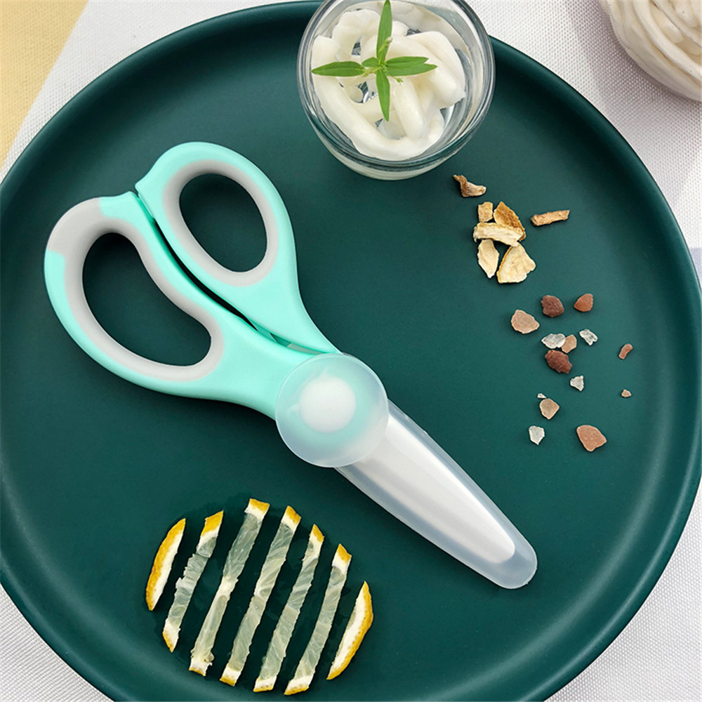 Portátil tesoura de cerâmica m - Baby Food Scissors avaliação e preço