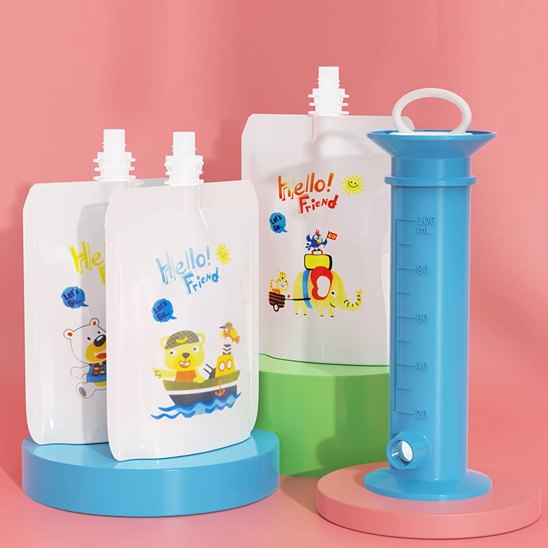 Saco De Alimentação De Malote  - Baby Food Pouches 1 Year Old avaliação e preço