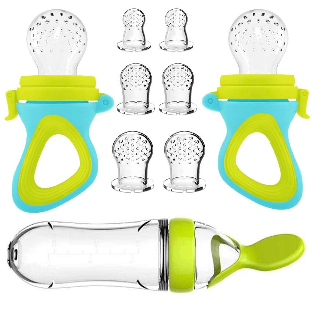 Recém-nascido Silicone Squeezi - Baby Food Jar avaliação e preço