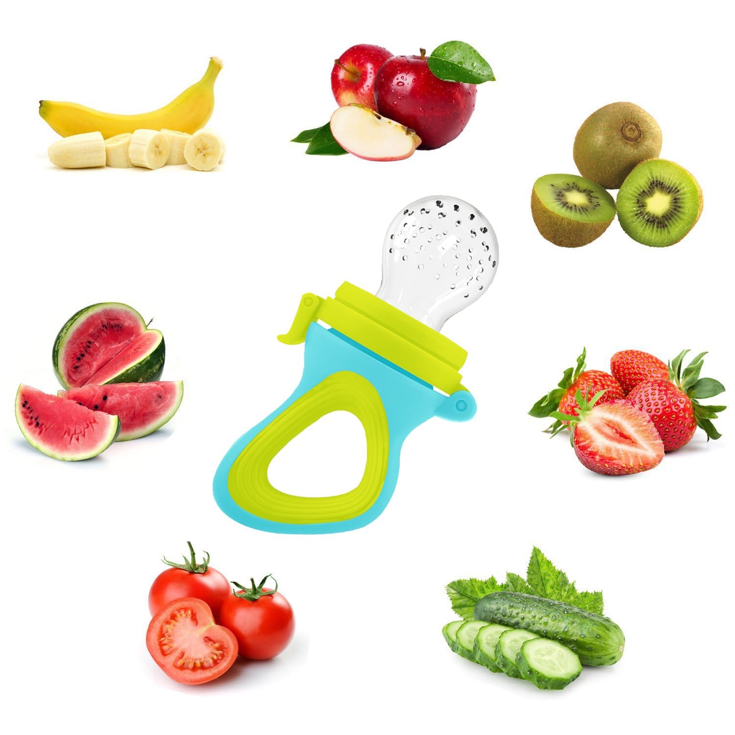 Recém-nascido Silicone Squeezi - Baby Food Jar avaliação e preço