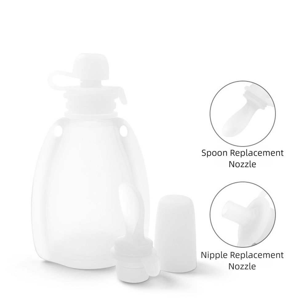 Bolsa reutilizável para comida - Baby Food Reusable Pouches avaliação e preço