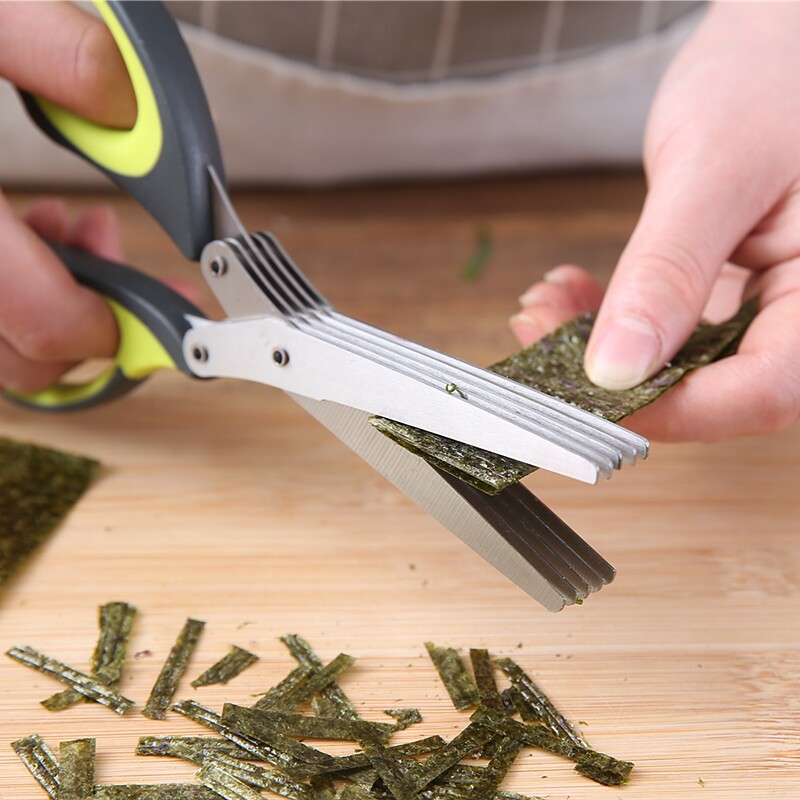 Tesoura para Cebolinha Picada, - Baby Food Scissors avaliação e preço