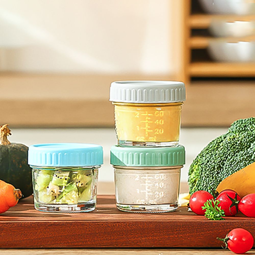 Jarra de vidro multiuso para c - Baby Food Jar avaliação e preço
