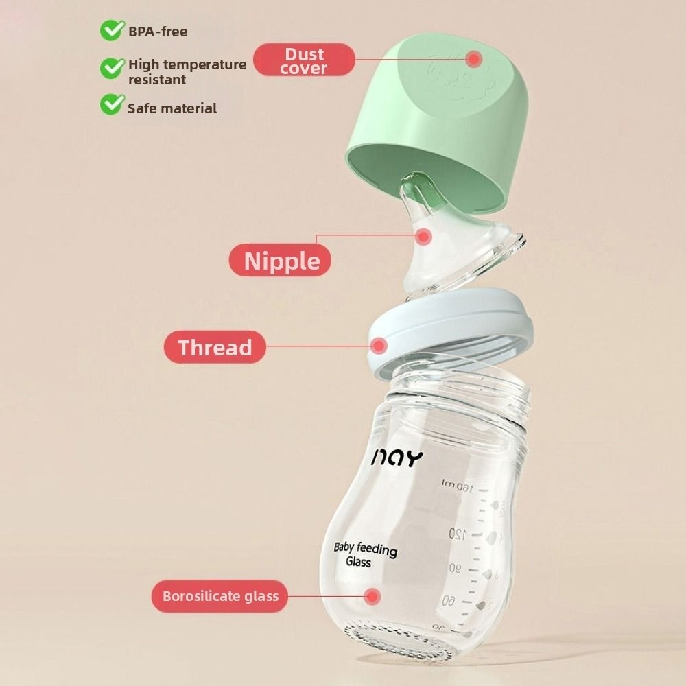 Garrafa de bebê de vidro anti- - Baby Food Jar avaliação e preço