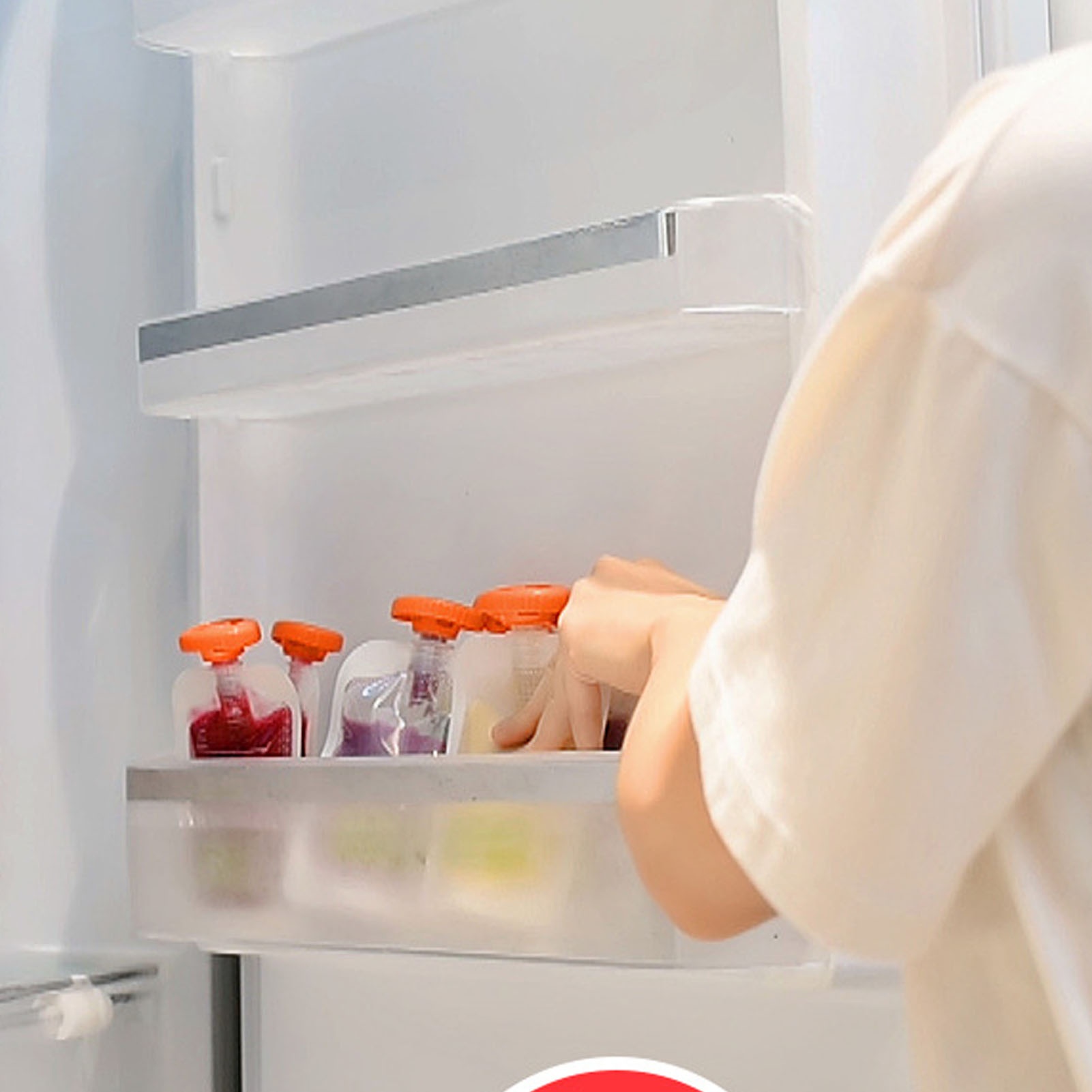 50 unidades de sacos para arma - Baby Food Reusable Pouches avaliação e preço
