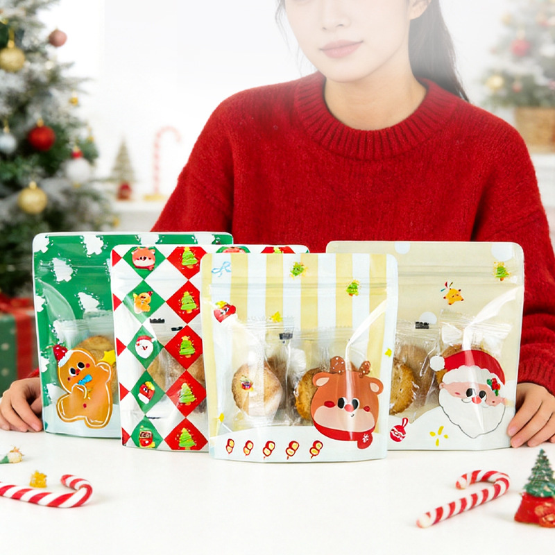 Sacolas de presente de Natal d - Baby Food Reusable Pouches avaliação e preço