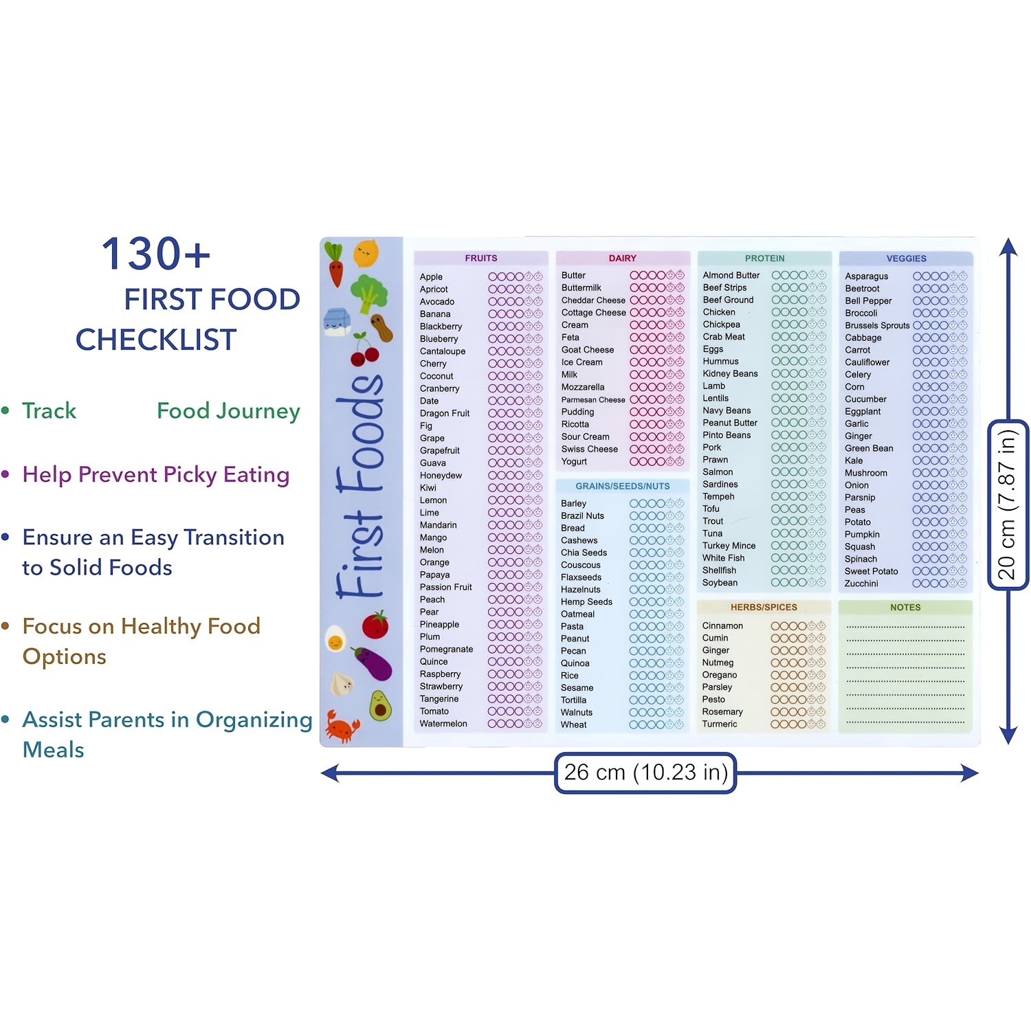 Rastreador de Alimentos para B - Baby Food List avaliação e preço