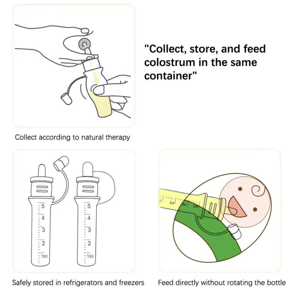 Coletor de colostrum reutilizá - Baby Food Essentials avaliação e preço