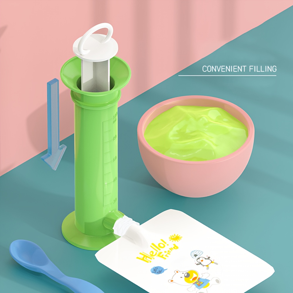 Ferramenta para Encher Aliment - Baby Food Pouches 1 Year Old avaliação e preço