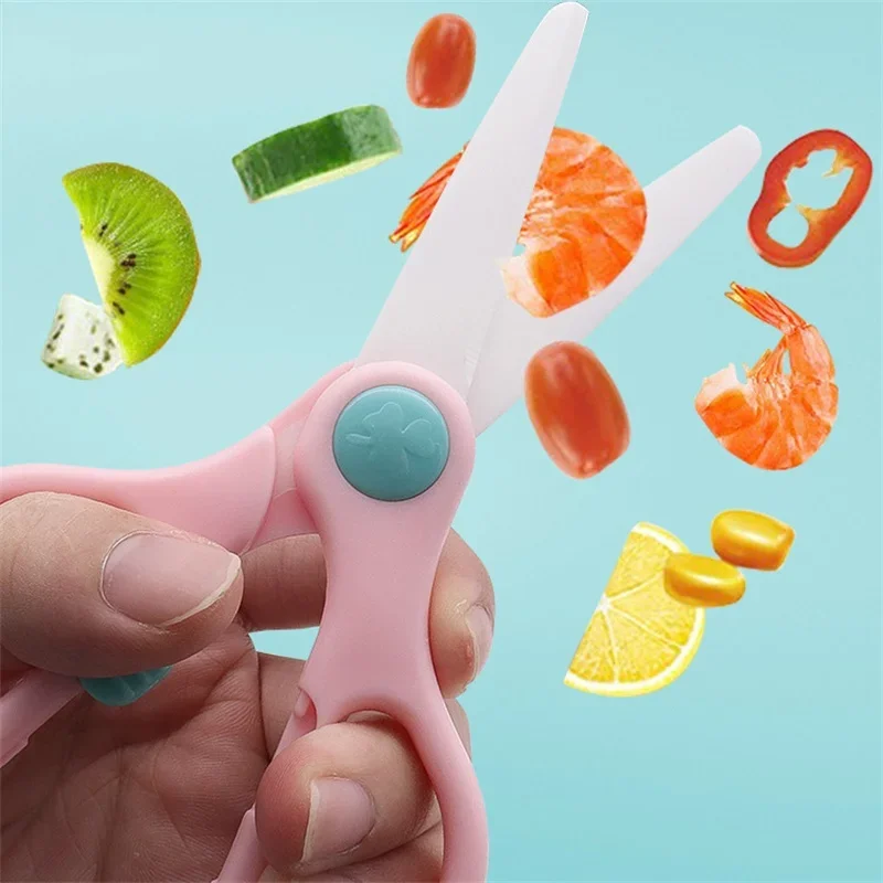 Tesoura de comida de cozinha c - Baby Food Scissors avaliação e preço