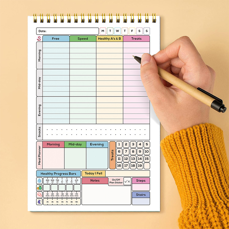 Caderno Espiral A5 Minimalista - Baby Food List avaliação e preço