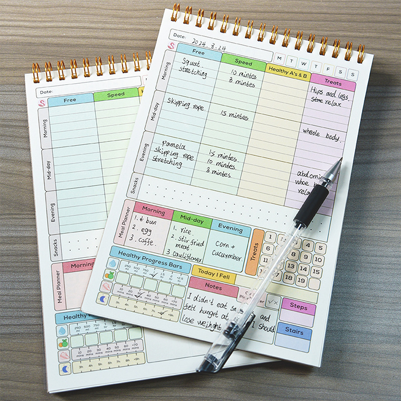 Caderno Espiral A5 Minimalista - Baby Food List avaliação e preço