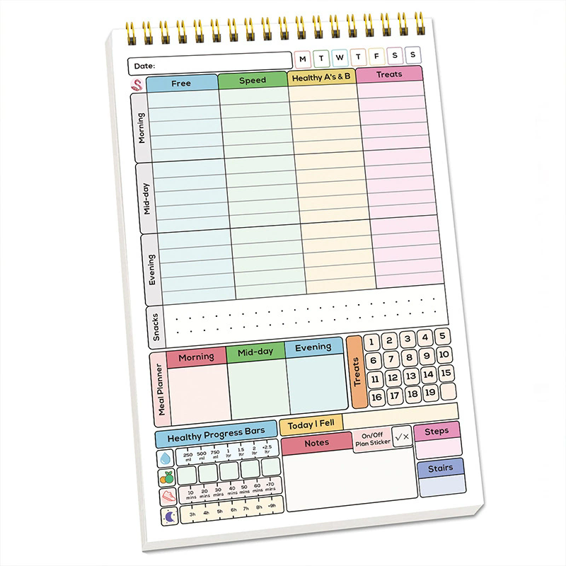 Caderno Espiral A5 Minimalista - Baby Food List avaliação e preço