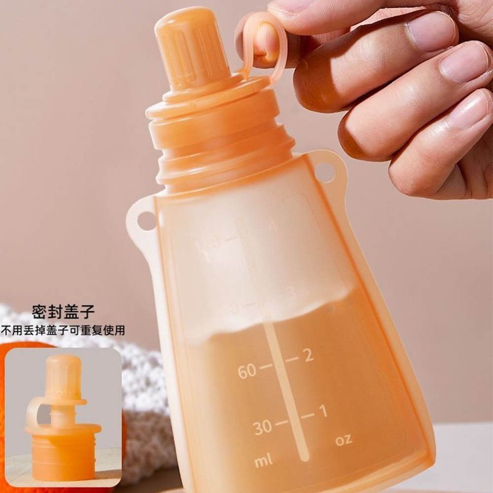 Bolsa de silicone para comida  - Baby Food Reusable Pouches avaliação e preço