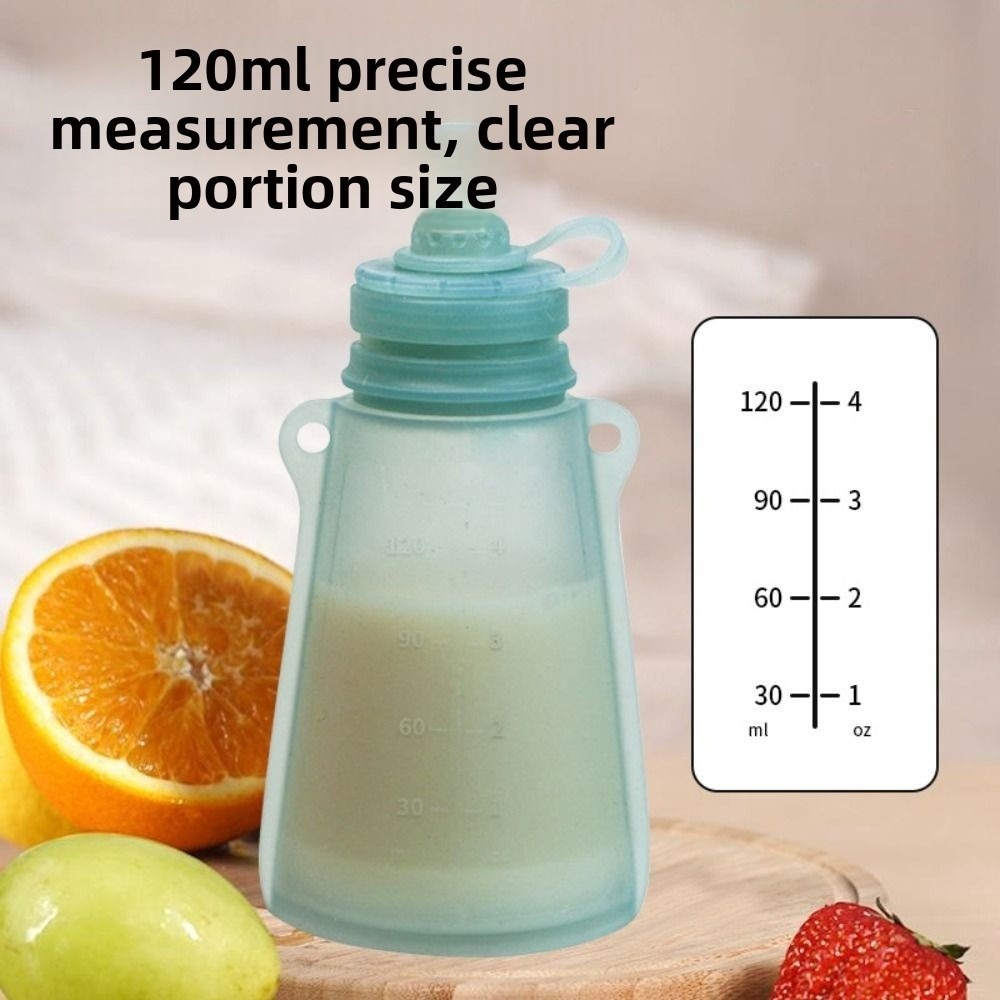 Bolsa de silicone para comida  - Baby Food Reusable Pouches avaliação e preço
