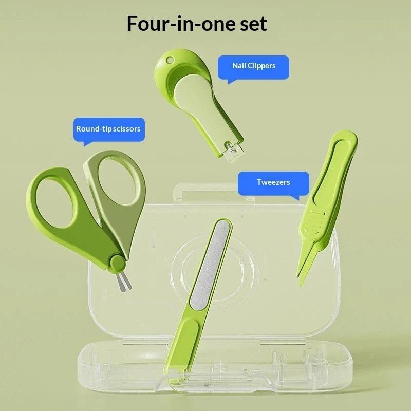 Conjunto de 4 Peças para Cuida - Baby Food Scissors avaliação e preço