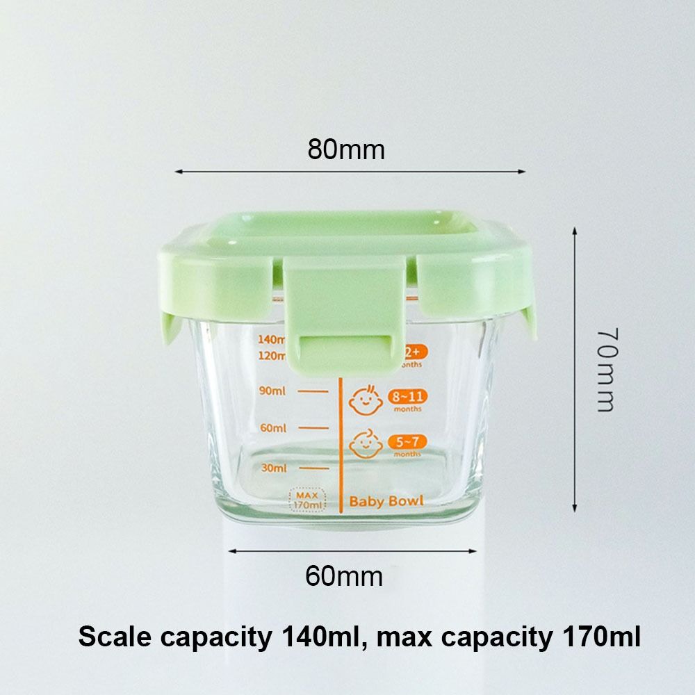 Novo 170ml caixa de armazename - Baby Food Jar avaliação e preço
