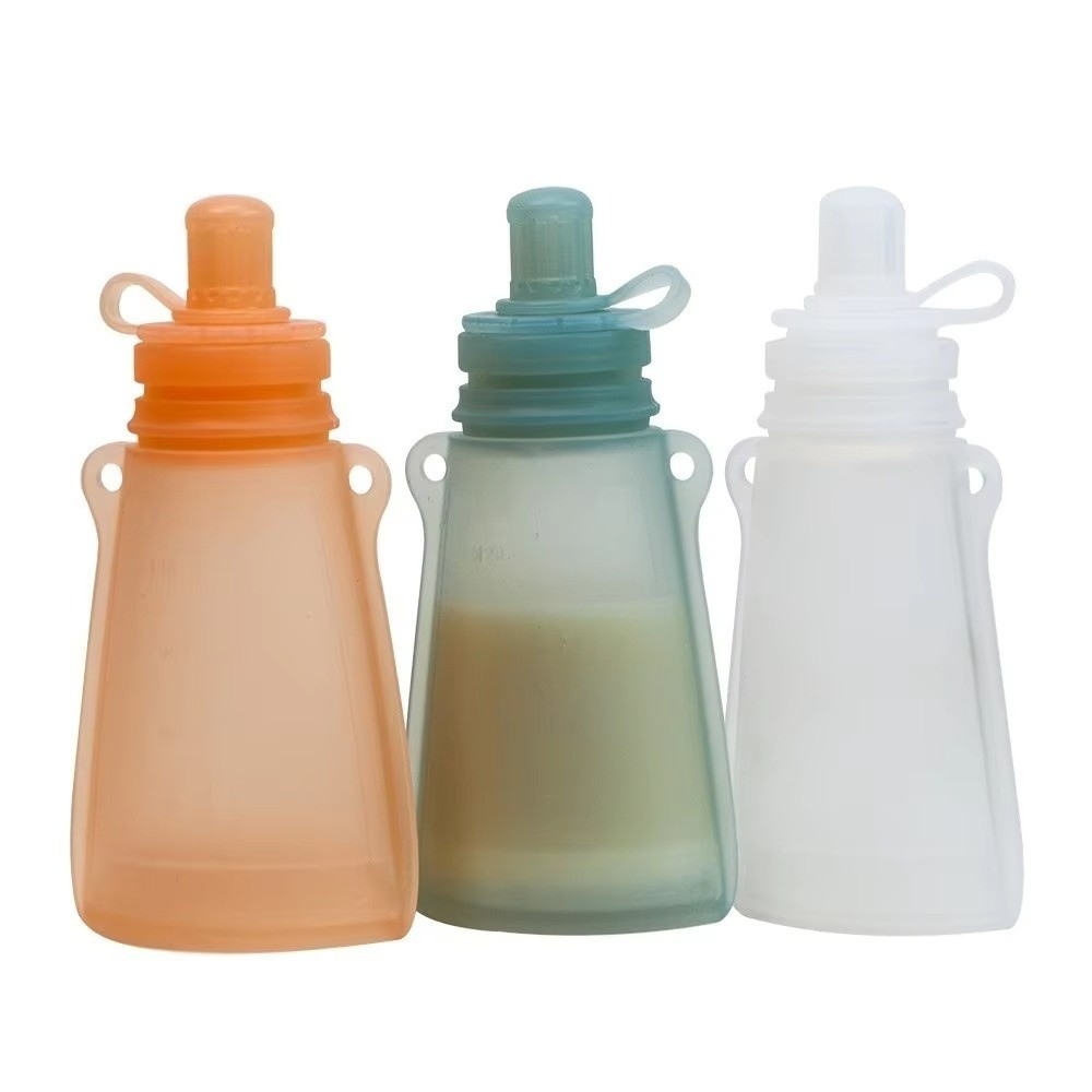 Saco de Armazenamento de Leite - Baby Food Reusable Pouches avaliação e preço