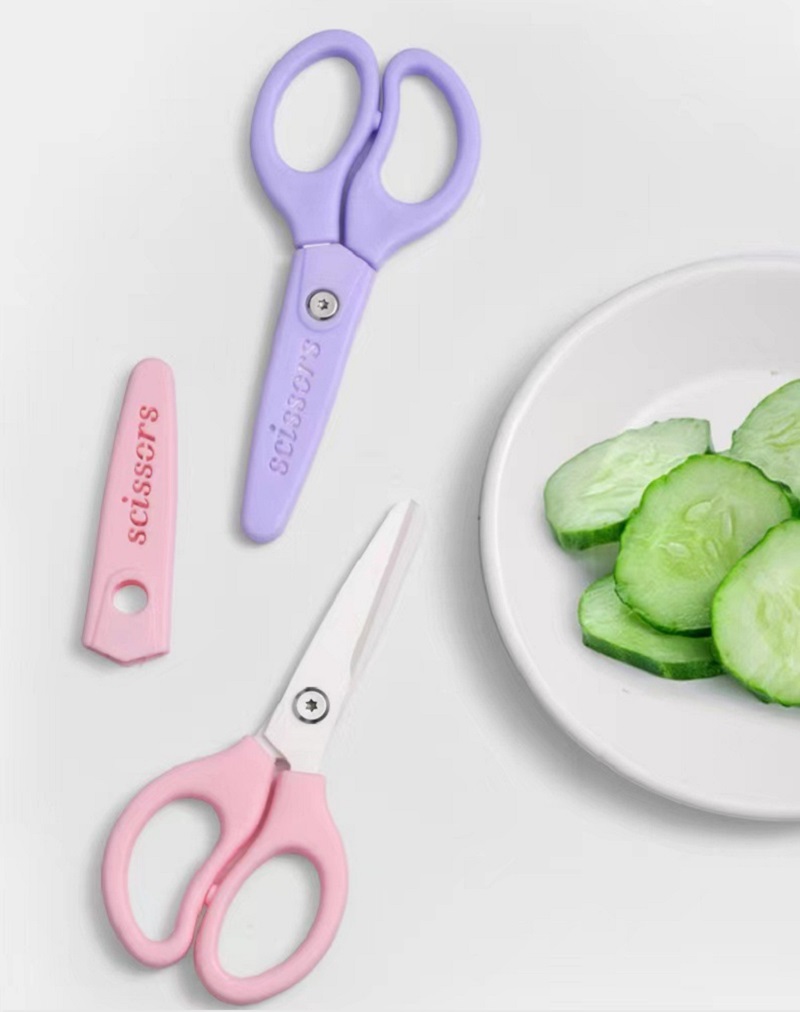 Cerâmica Baby Food Tesoura com - Baby Food Scissors avaliação e preço
