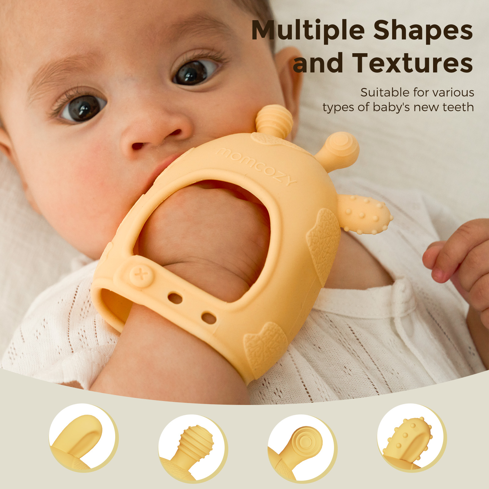 Momcozy brinquedos de mordedor - Baby Food Essentials avaliação e preço