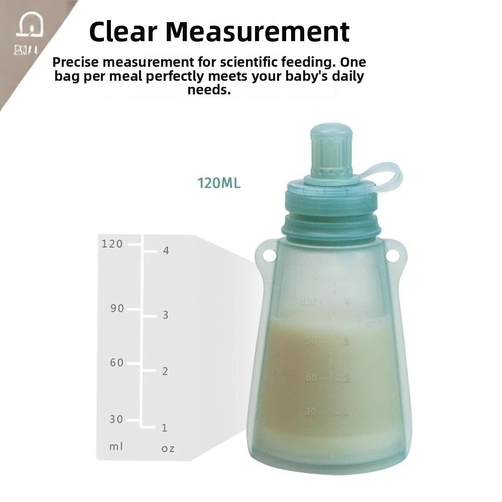 Pouch de Silicone para Aliment - Baby Food Reusable Pouches avaliação e preço
