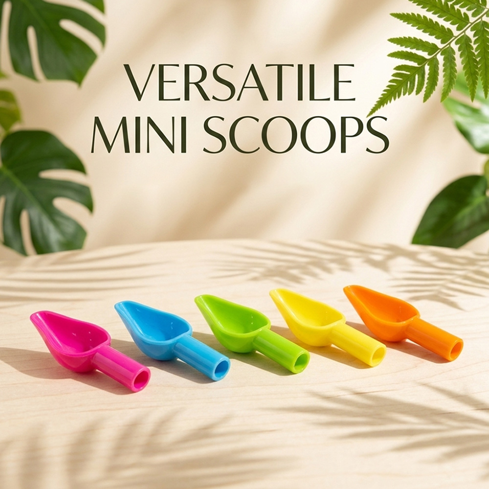 Mini Colher Plástica Colorida  - Baby Food Mixer avaliação e preço