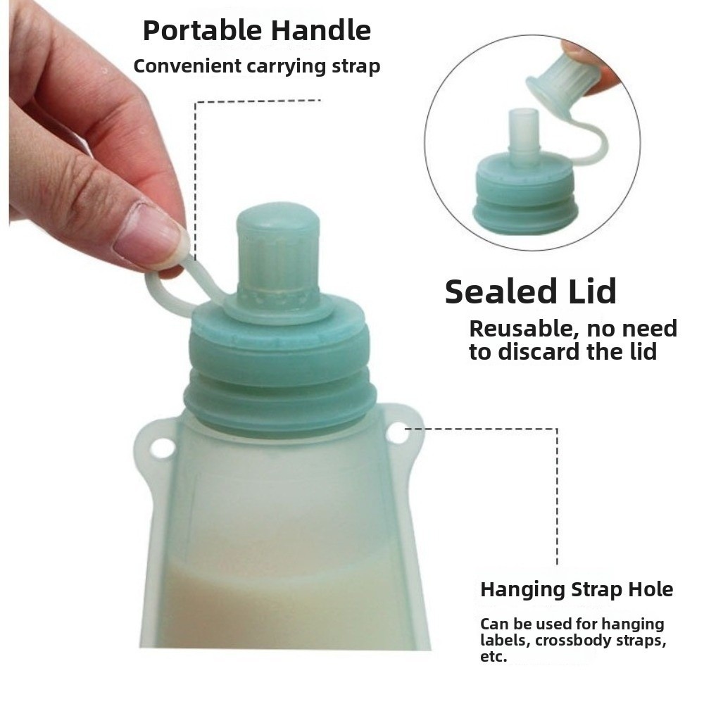 Saco de Silicone Reutilizável  - Baby Food Reusable Pouches avaliação e preço