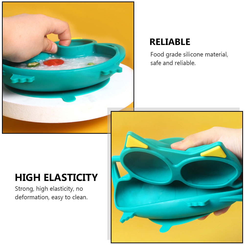 1 unidade de prato de silicone - Plate Suction Toddler avaliação e preço