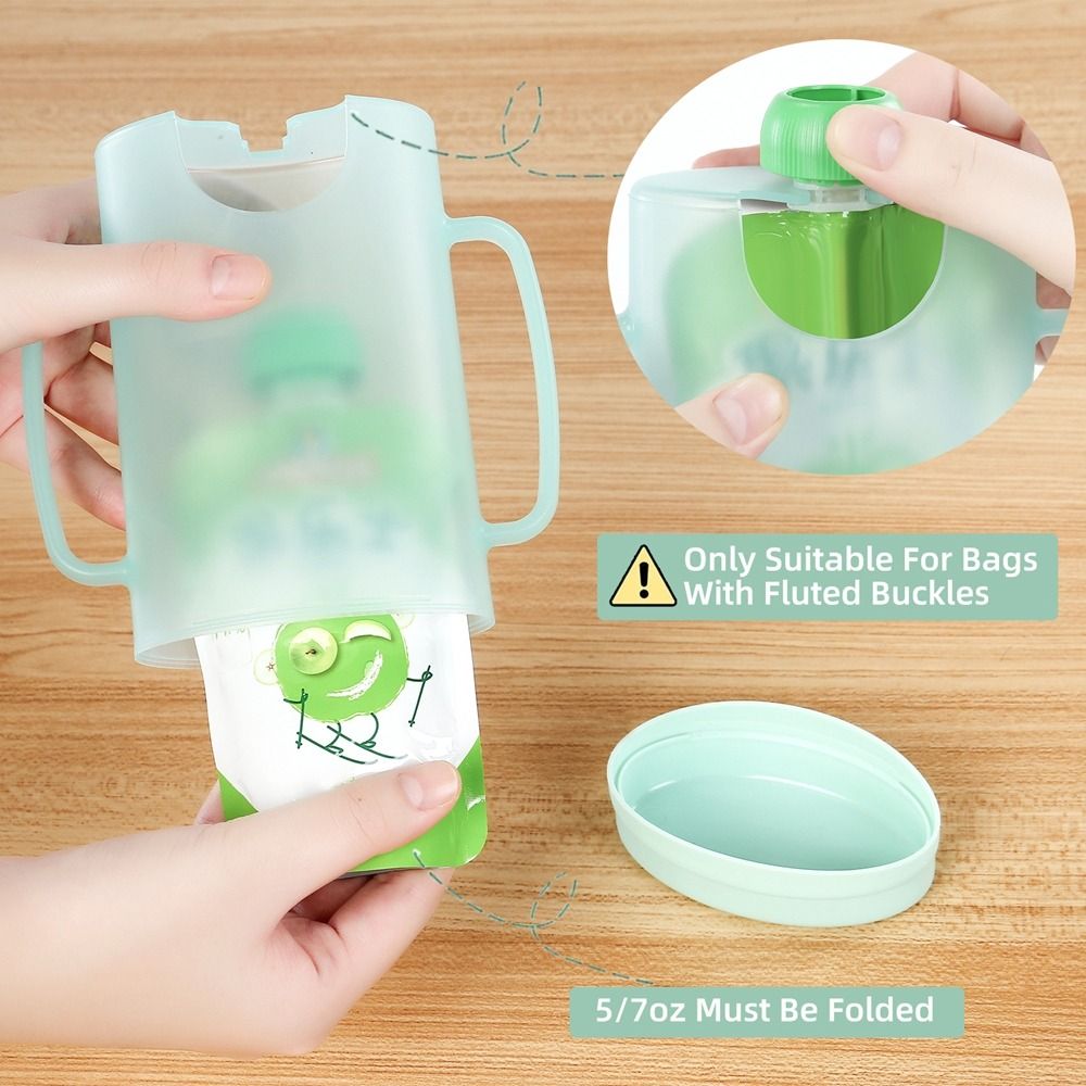 Suporte para Bolsa Plástica Re - Baby Food Reusable Pouches avaliação e preço